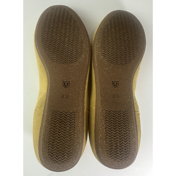 Rothy’s LemonDrop Loafers Round Toe Ballet Flat Slip On Knit Yellow Shoes 8.5 - Picture 14 of 16